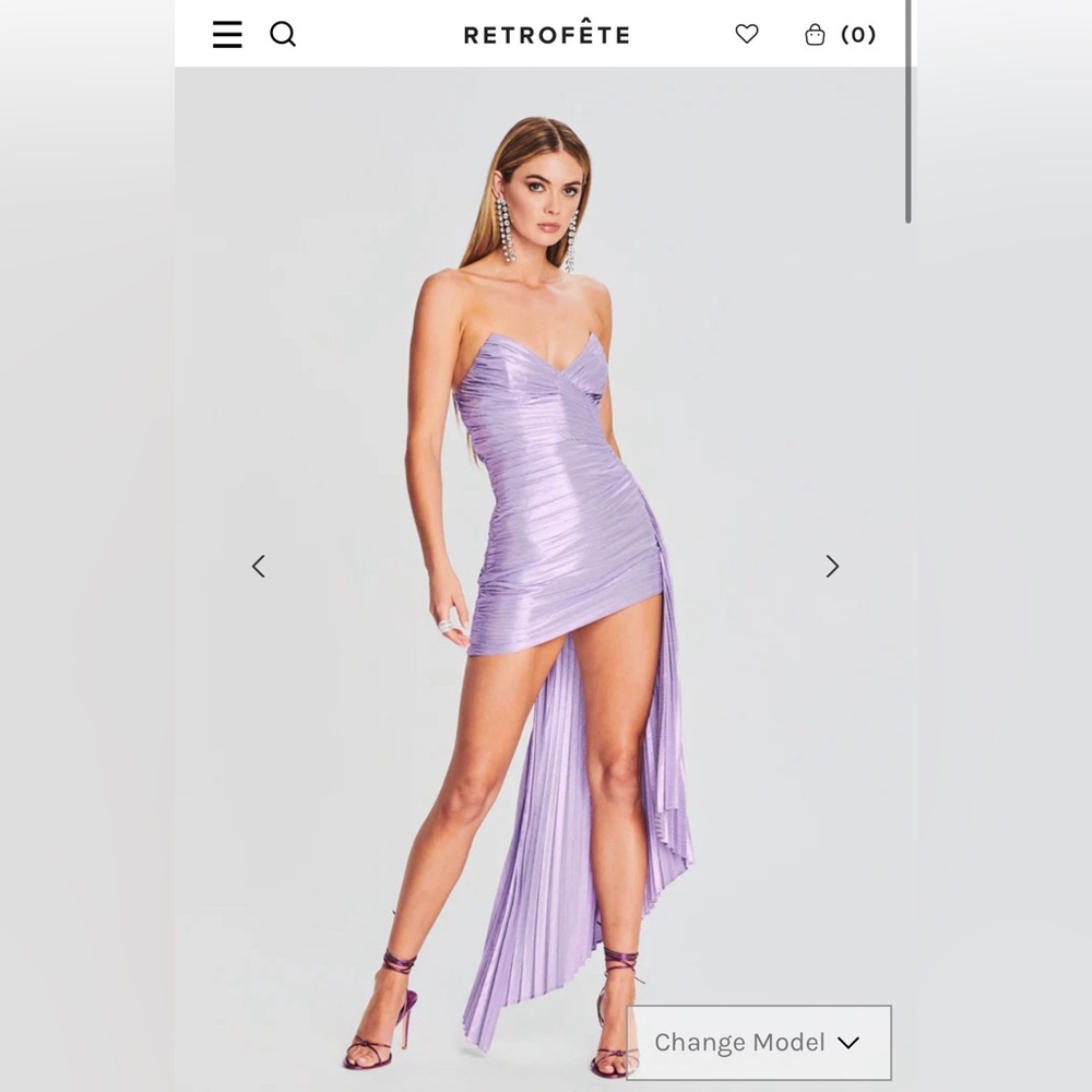 Retrofete Daniele Dress $575 XS New With Tags